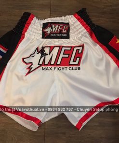 Quần Muaythai Logo riêng cho Câu lạc bộ & Phòng tập võ thuật | MMA | Boxing