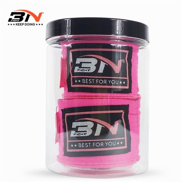 băng quấn tay tập võ bn handwraps pink mau hong 5m