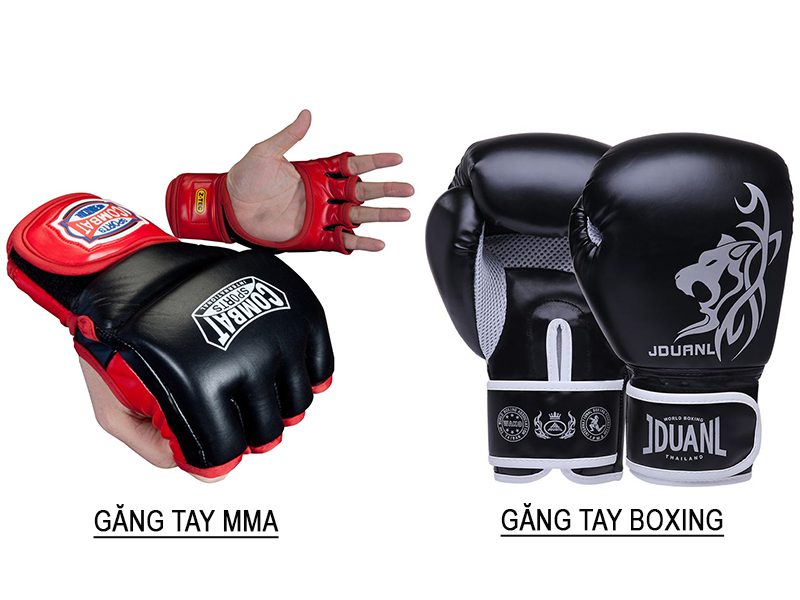 You are currently viewing Găng tay boxing và găng tay MMA khác nhau ở điểm nào?