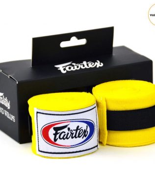 Băng Đa Quấn Tay Fairtex Hw2 Handwraps – Màu Vàng