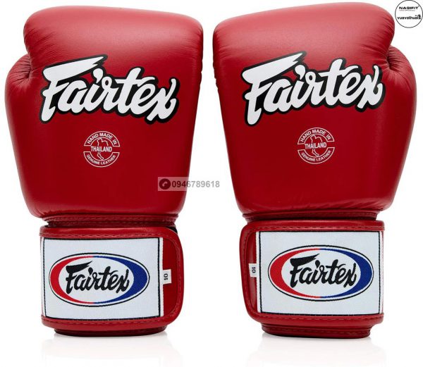 Găng Tay Fairtex Bgv1 Tight Fit Muay ThaiBoxing Gloves - Red