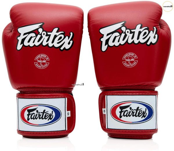 Găng Fairtex Bgv1 Tight Fit Muay Thai Boxing Gloves – Red