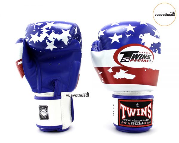 Găng tay Twins Cờ Mỹ FBGVL3-44US USA Flag Boxing Gloves
