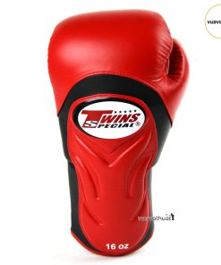 Găng tay Twins BGVL6 Muay Thai Boxing Gloves Deluxe Sparring | Red Black