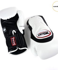 Găng tay Twins BGVL6 Muay Thai Boxing Gloves Deluxe Sparring | White Black
