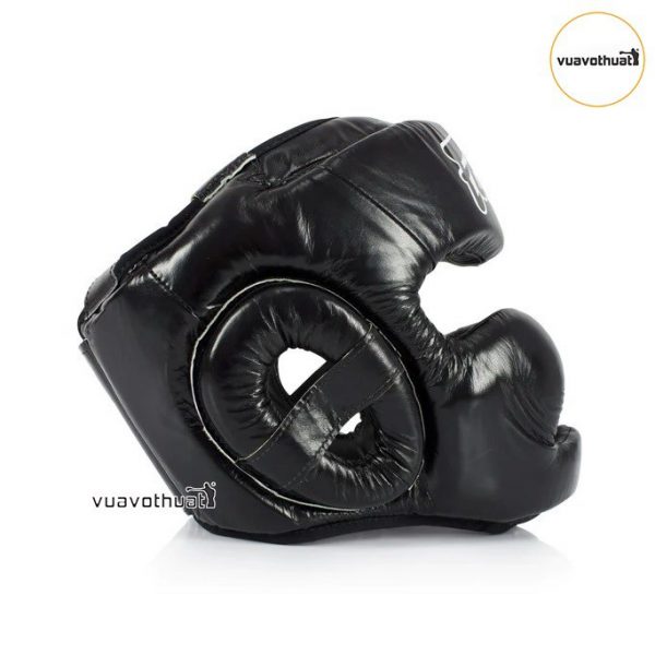 Giáp Bảo Hộ Đầu Fairtex Hg13 Full Coverage Head Gear Lace-Up - Black