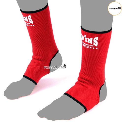 Sơ mi chân TWINS Ankle Guards AG1 – Đỏ