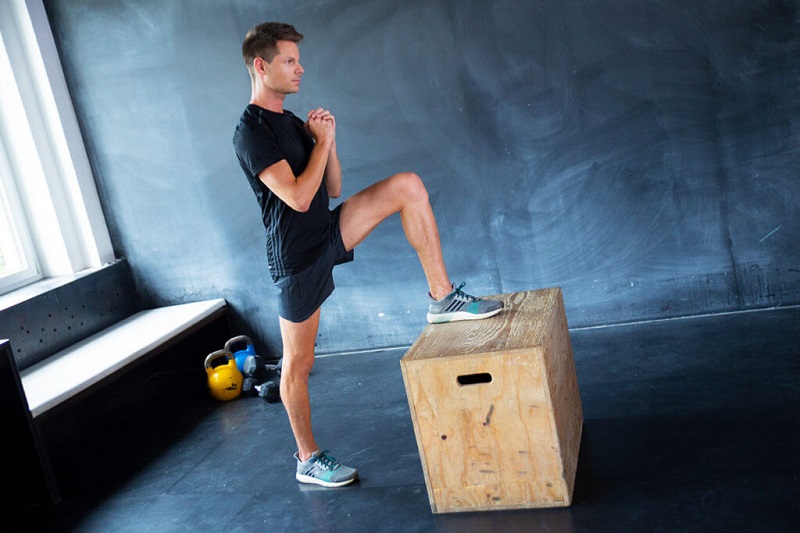 Box Jump giúp tăng lực cho đôi chân