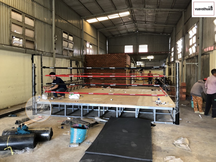 Thiết kế và lắp đặt Phòng tập Trigram Boxing tại Thành phố Tây Ninh | Setup Boxing MMA