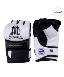 Găng MMA Mongkol Da bò Thái Lan chính hãng | Màu trắng
