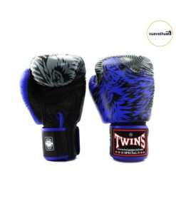 Găng tay Twins FBGVL3-50 Wolf Boxing Gloves - Sói Xanh