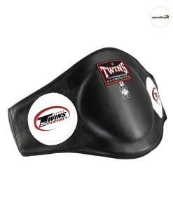 Đai bụng Twins Special Muay Thai Leather Belly Pad BEPL2 - Đen