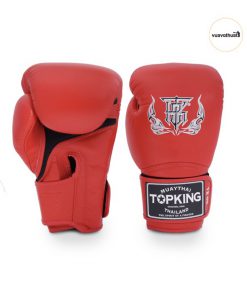 Găng tay Top King Black "Super Air" Boxing Gloves