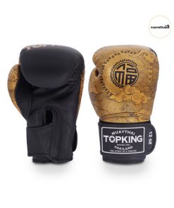 Găng tay Top King Black Chinese Boxing Gloves