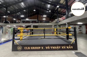 Sàn đài boxing Câu lạc bộ Võ thuật Xứ Nẫu tại Quy Nhơn Bình Định
