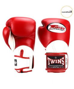 Găng tay Twins BGVL11 Boxing Gloves | White Red