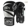 GĂNG TAY BN BOXING GLOVES MÀU XÁM ĐEN 2 gang tay bn boxing gloves 1